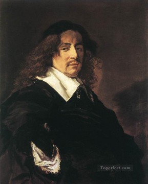Frans Hals Painting - Portrait Of A Man 1650 Dutch Golden Age Frans Hals